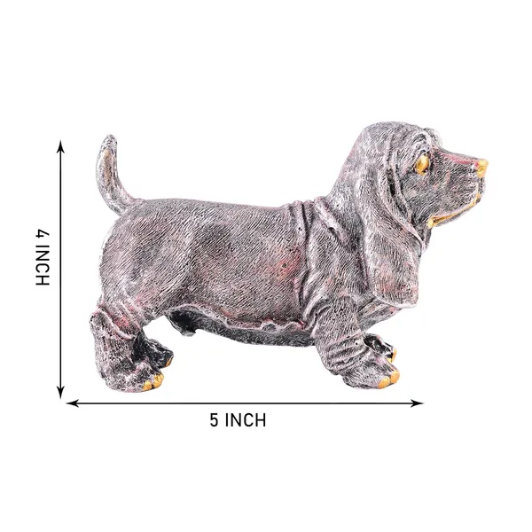 Copper_Dachshund_Dog_Figurine_Showpiece_of_Multicolor_|_Elegant_Touch_on_Home_Decor