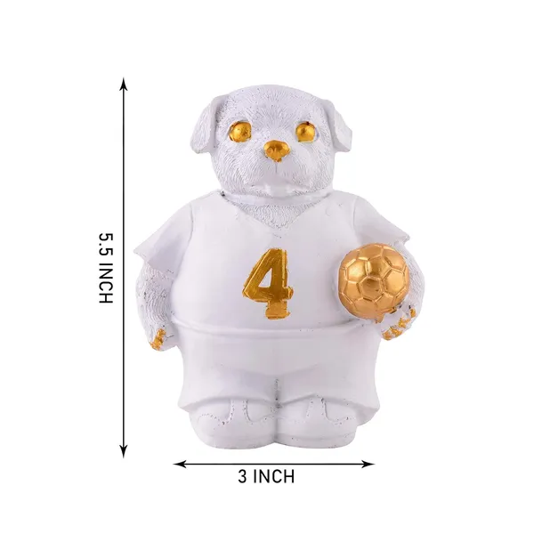 Dog_Figurine_with_Football_Showpiece_of_White_Color_|_For_Gift_Office