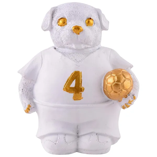 Dog_Figurine_with_Football_Showpiece_of_White_Color_|_For_Gift_Office