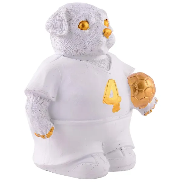 Dog_Figurine_with_Football_Showpiece_of_White_Color_|_For_Gift_Office