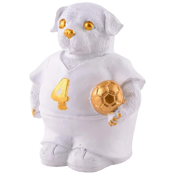 Dog_Figurine_with_Football_Showpiece_of_White_Color_|_For_Gift_Office