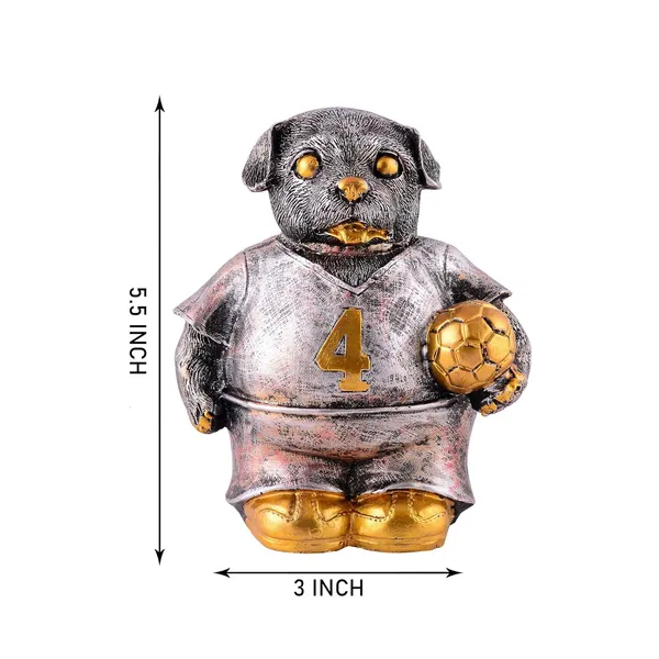 Copper_Dog_Figurine_with_Football_Showpiece_of_Multicolor_|_Antique_Item_for_Home_Decor