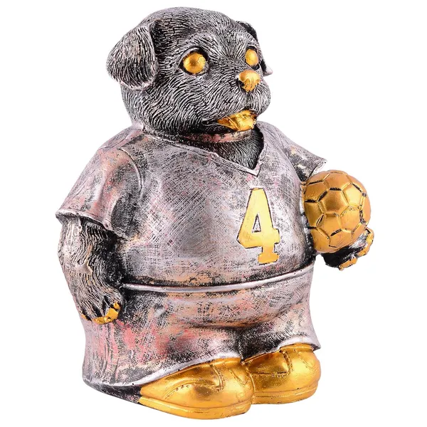 Copper_Dog_Figurine_with_Football_Showpiece_of_Multicolor_|_Antique_Item_for_Home_Decor