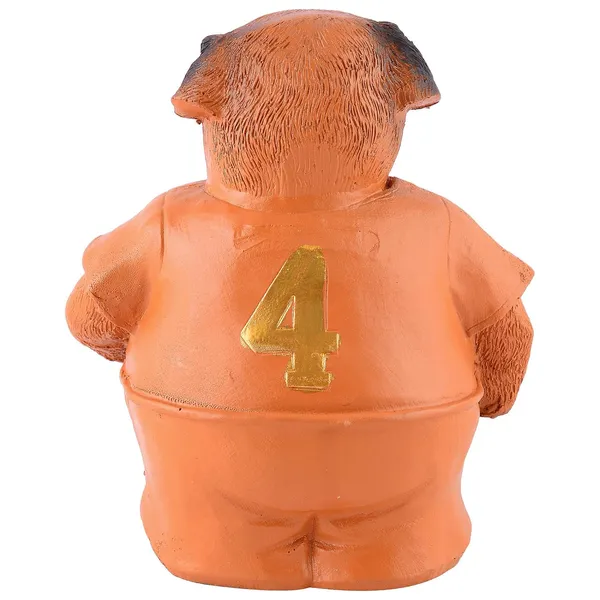 Dog_Figurine_with_Football_Showpiece_of_Orange_Color_|_Radiance_Look_for_Home_Decor