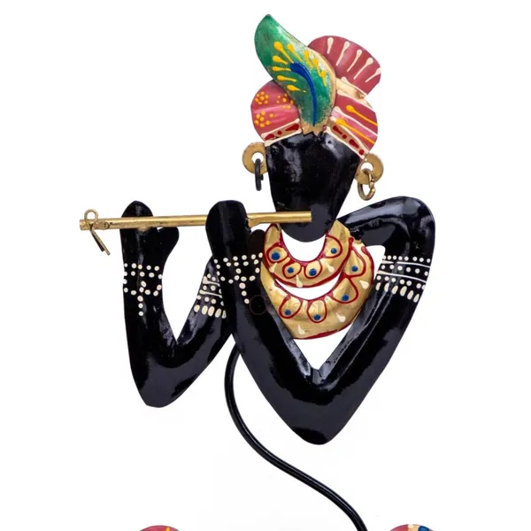 Krishna_Tea_Light_Candle_Holder_of_Black_Color_|_Premium_for_Home_Decor