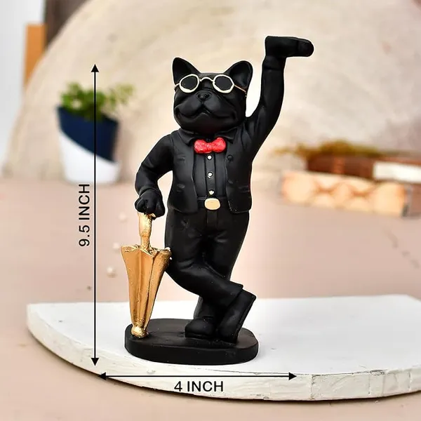 Dog_Figurine_Statue_of_Black_Color_|_For_Home_Decor_Showpiece