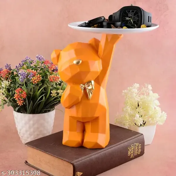 Teddy_Bear_Statue_with_Tray_of_Standing_Design_|_For_Home_Decor_Showpiece