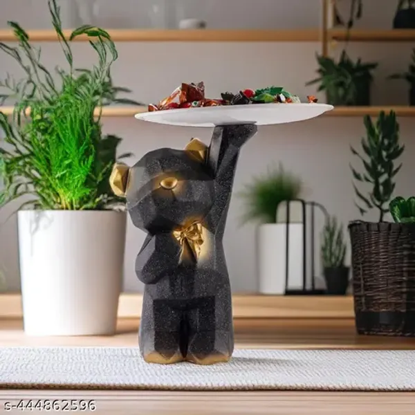 Cute_Bear_Shaped_Serving_Tray_Statue_of_Multicolor_|_Royal_Decor_for_Home