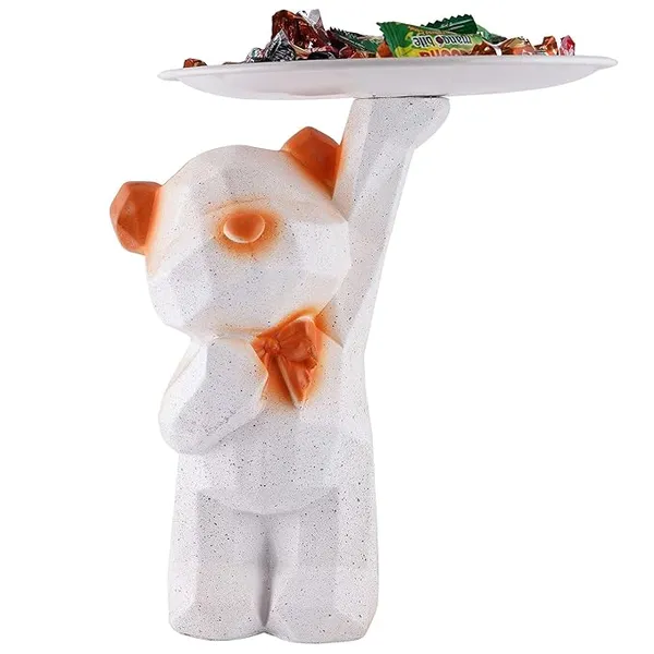 Cool_Bear_Showpiece_with_Tray_of_White_Color_|_For_Home_Shelves_Decor