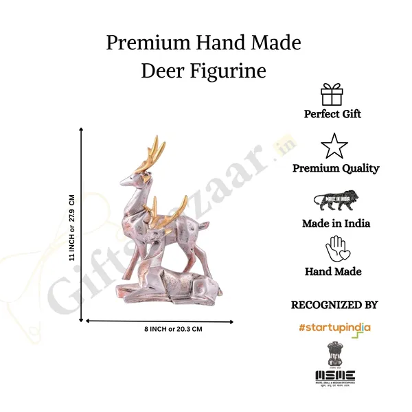 Deer_Showpiece_of_Pink_and_Golden_Color_of_Set_of_2_|__Decorative_Item_for_Home_Decor