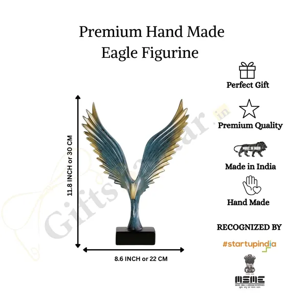 Blue_Loom_Tree_Retro_Style_Eagle_Wing_Showpiece_|_For_Home_Decoration