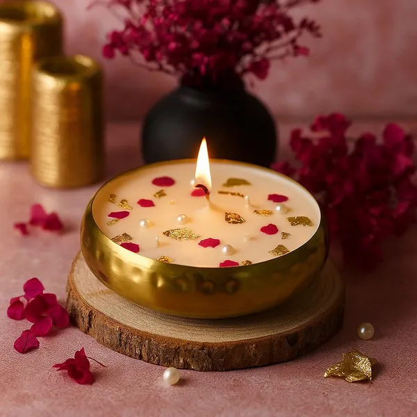 Premium_5"_Brass_Urli_Candle_Set_|_Royal_Decor_for_Home