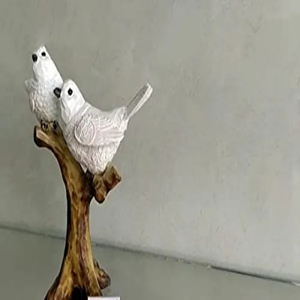 Birds_Sitting_on_Tree_Branch_Showpiece_of_White_Color_of_Set_of_2_|_Home_Decor_for_Asthetic_Apeal