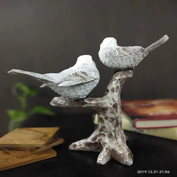 Birds_Sitting_on_Tree_Branch_Showpiece_of_White_Color_of_Set_of_2_|_Home_Decor_for_Asthetic_Apeal