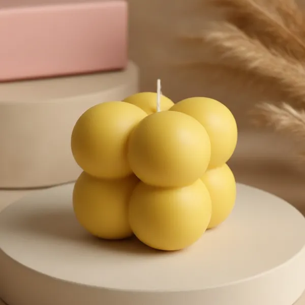 Bubble_Candle_of_Set_of_4_with_Premium_Design_|_Royal_Decor_for_Home