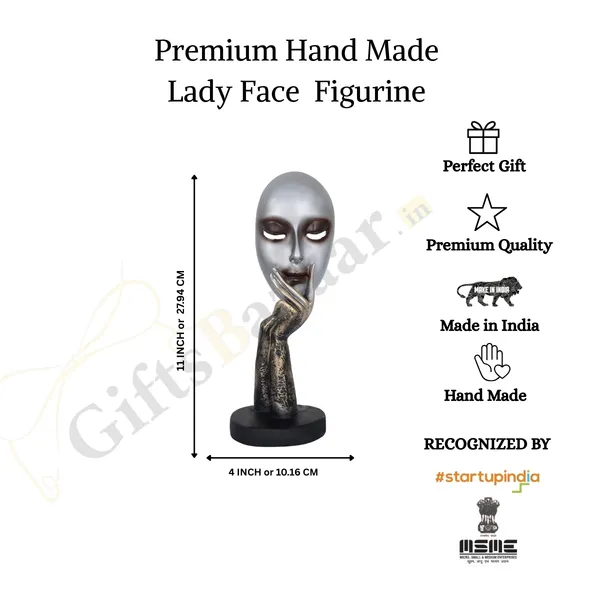 Lady_Face_Showpiece_of_Multicolor_|_Elegant_Touch_on_Home_Decor