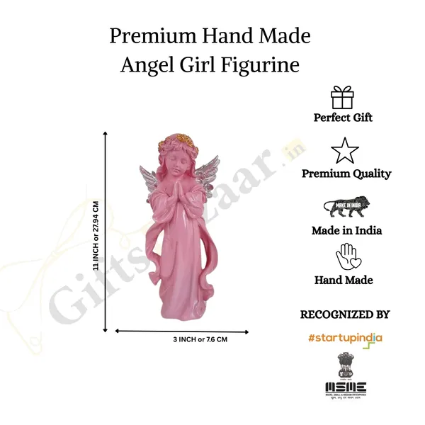 Angel_Girl_Showpiece_of_Pink_Color_|_For_Home_Decor_Showpiece