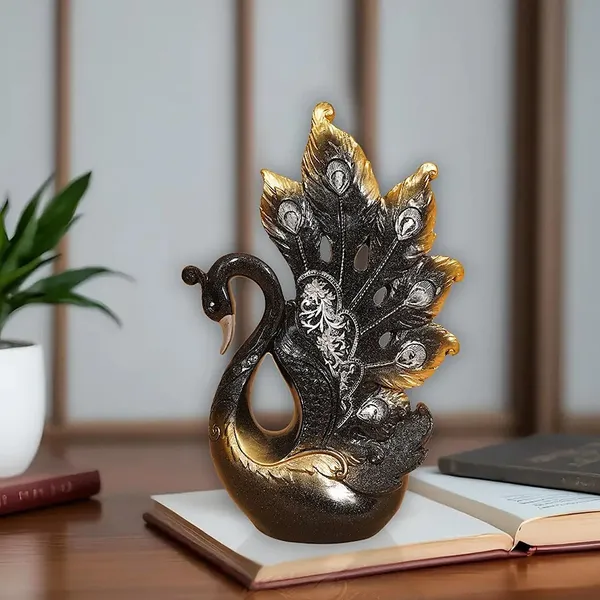 Ethnic_Peacock_Showpiece_of_Black_and_Golden_Color_|_Premium_Look_for_Home_Decor