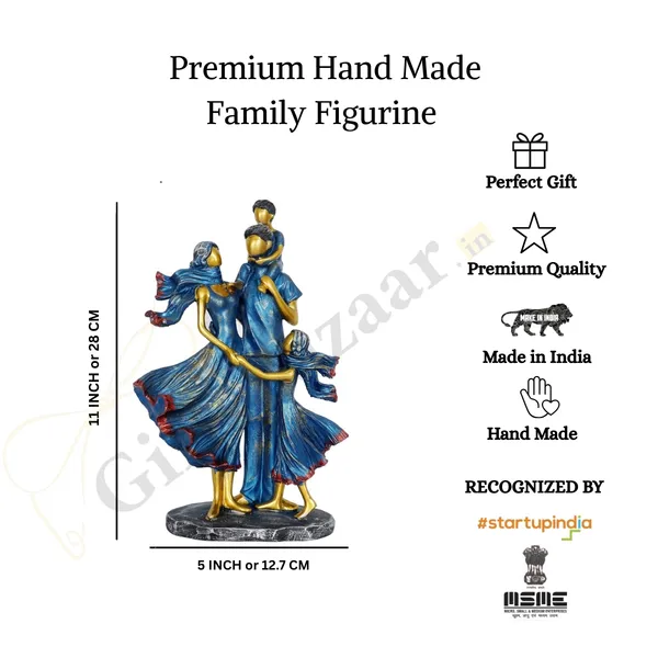 Polyresin_Family_Couple_Showpiece_of_Blue_Color_|_For_Home_Decor_Showpiece