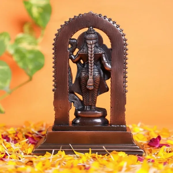5.5_Inch_Shree_Ram_Lalla_Ayodhya_Murti_in_Premium_Metal_Zinc_|_Metal_Showpiece_Hindu_Religious_Idols_|_Copper_Color_|_Home_Decor_Living_Room/Car_Dashboard_Idols/Office_Desk