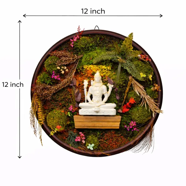 12_Inches_Moss_Mahadev_Wooden_Paradise_Showpiece_|_Green_Gifting_for_Special_Moments