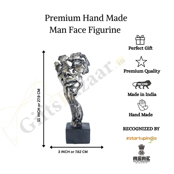Man_Design_Showpiece_with_Stand_of_Black_Color_|_Premium_for_Home_Decor