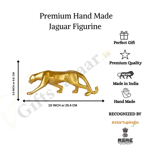 Artistic_Panther_Showpiece_of_Golden_Color_|_Premium_for_Home_Decor