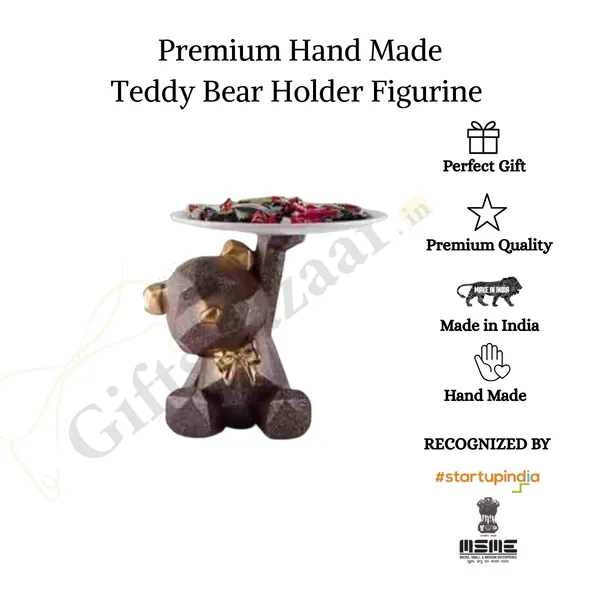 Teddy_Bear_Holding_Plate_Statue_of_Brown_Color_|_Decorative_Item_for_Home_Decor