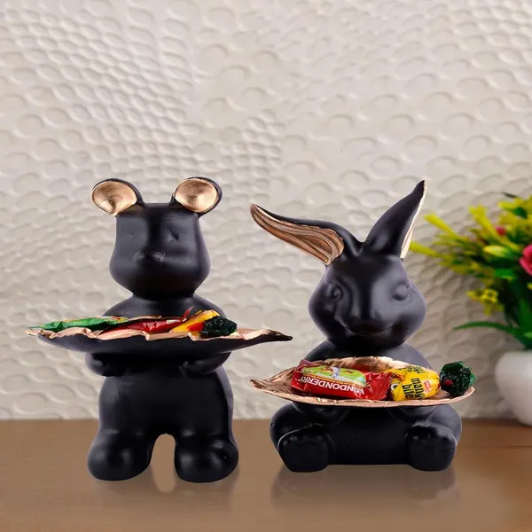 Rabbits_Statue_of_Black_Color_of_Set_of_2_|_Decorative_Item_for_Home_Decor
