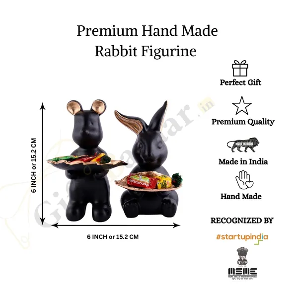 Rabbits_Statue_of_Black_Color_of_Set_of_2_|_Decorative_Item_for_Home_Decor