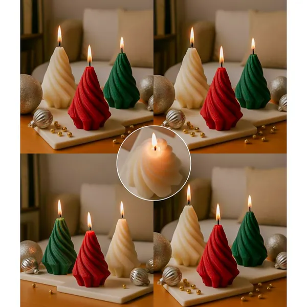 Handmade_Spiral_Pillar_Soya_Wax_Candle_|_Minimalist_Look_for_Home,_Office_&_Gifting