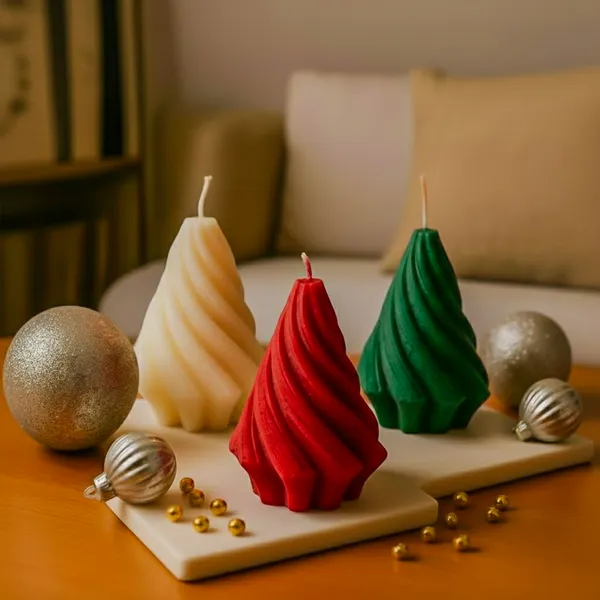Handmade_Spiral_Pillar_Soya_Wax_Candle_|_Minimalist_Look_for_Home,_Office_&_Gifting