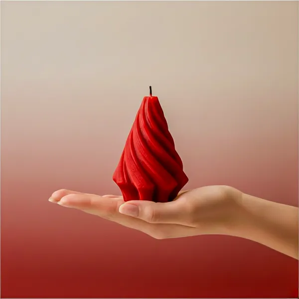 Handmade_Spiral_Pillar_Soya_Wax_Candle_|_Minimalist_Look_for_Home,_Office_&_Gifting