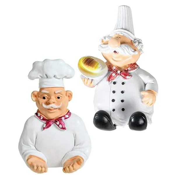 Wall_Mounted_Adhesive_Cook_Chef_Power_Plug_Socket_Holder_of_Set_of_2_|_For_Home_Decor