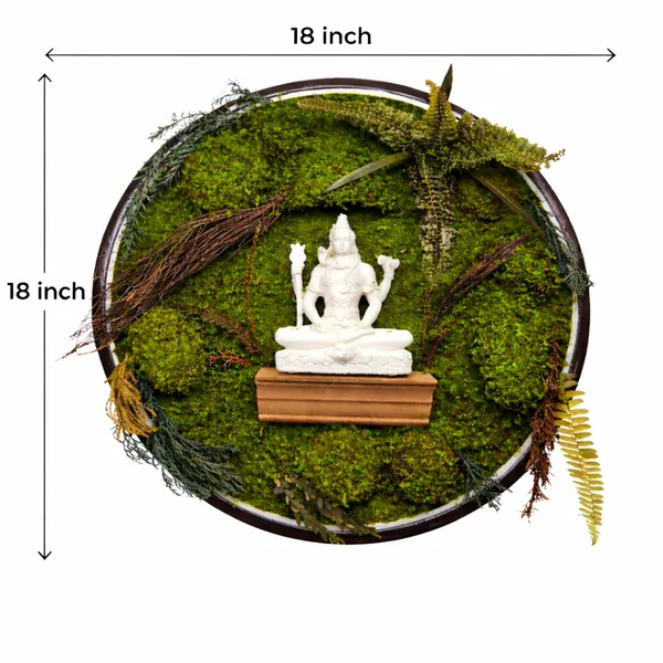 18_Inches_Moss_Mahadev_Wooden_Rainforest_Showpiece_|_Green_Gifting_for_Special_Moments