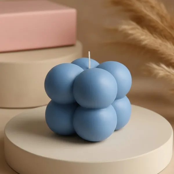 Bubble_Candle_of_Set_of_4_with_Premium_Design_|_Royal_Decor_for_Home