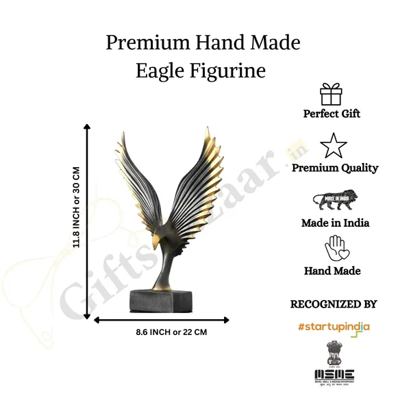 Eagle_Bird_Wings_Showpiece_of_Black_Color_|_For_Home_Decor