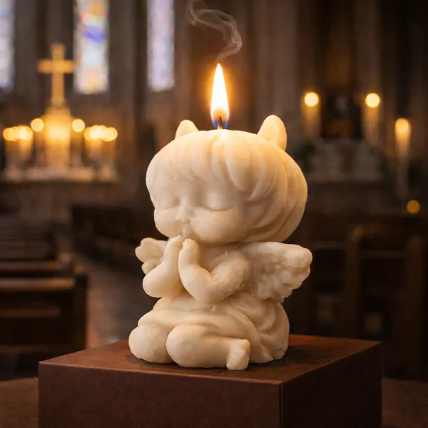 Angel_Design_Soya_Wax_Candle_of_Set_of_2_|_Minimalist_Look_for_Home,_Office_&_Gifting