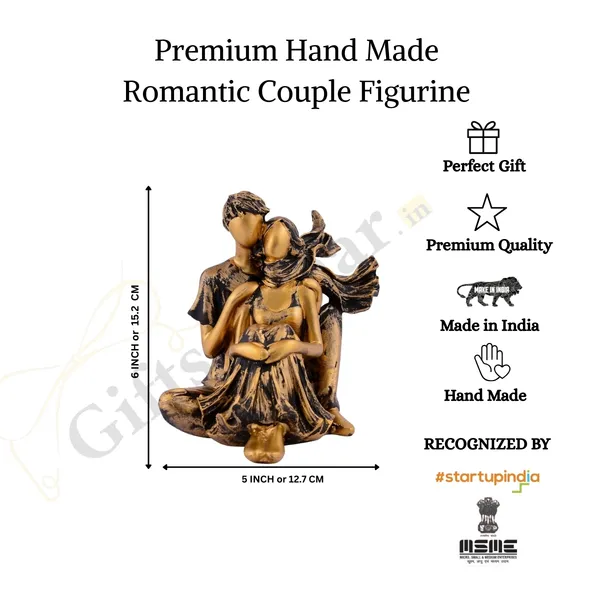 True_Love_Romantic_Couple_Showpiece_of_Golden_Color_|_For_Asthetic_Home_Decor