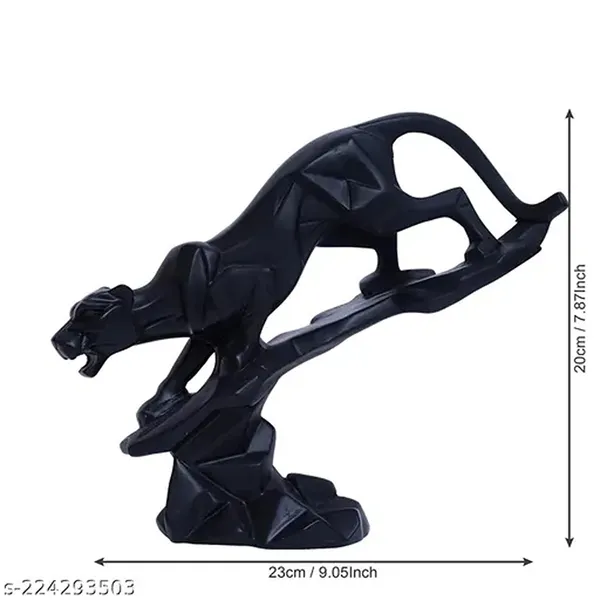 Leopard_Jaguar_Statue_on_Stone_of_Black_Color_|_For_Home_Decor_Showpiece