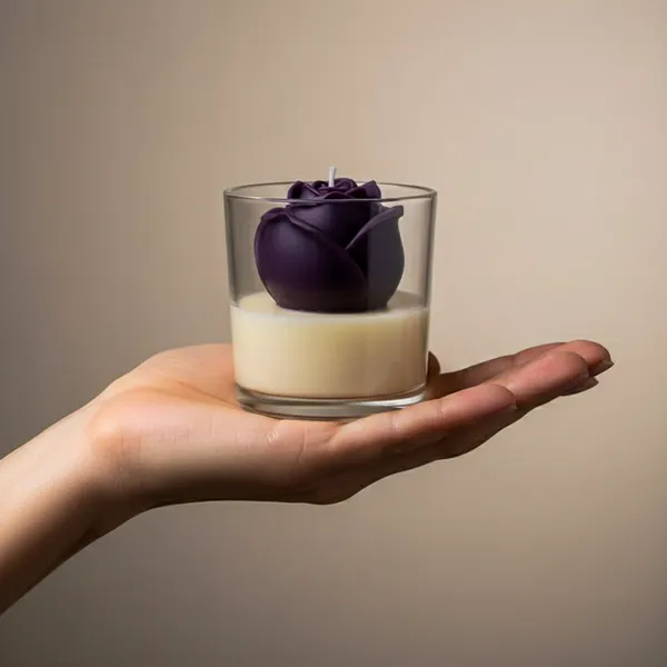 Glass_Rose_Soya_Wax_Candle_|_Minimalist_Look_for_Home,_Office_&_Gifting