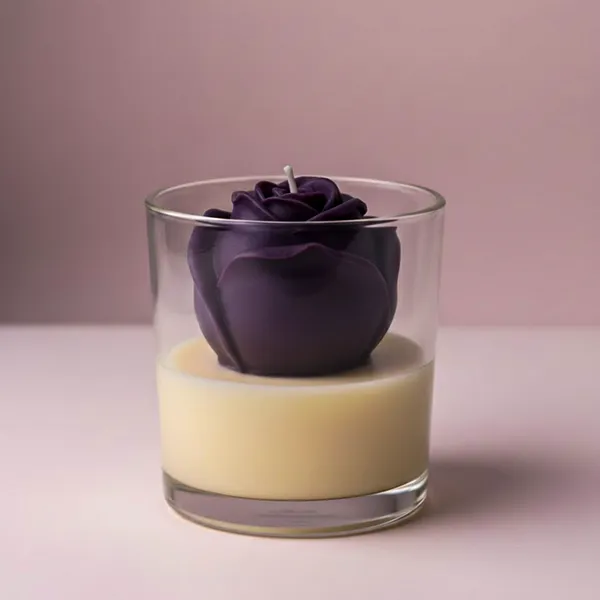 Glass_Rose_Soya_Wax_Candle_|_Minimalist_Look_for_Home,_Office_&_Gifting