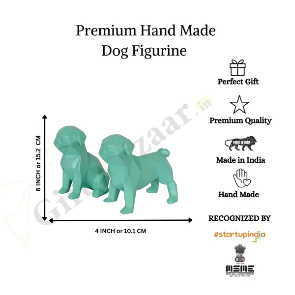 Cute_Dog_Pair_Showpiece_of_Light_Green_Color_|_Elegant_Touch_on_Home_Decor