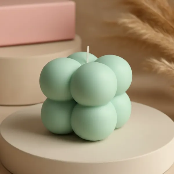 Bubble_Candle_of_Set_of_4_with_Premium_Design_|_Royal_Decor_for_Home
