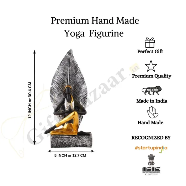 Sukhasana_Yoga_Poses_Statue_of_Black_and_Golden_Color_|_Artistry_Gift_Item