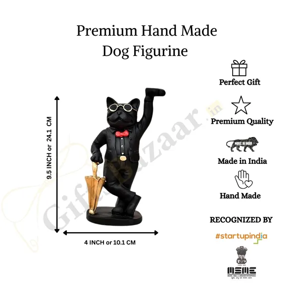 Dog_Figurine_Statue_of_Black_Color_|_For_Home_Decor_Showpiece