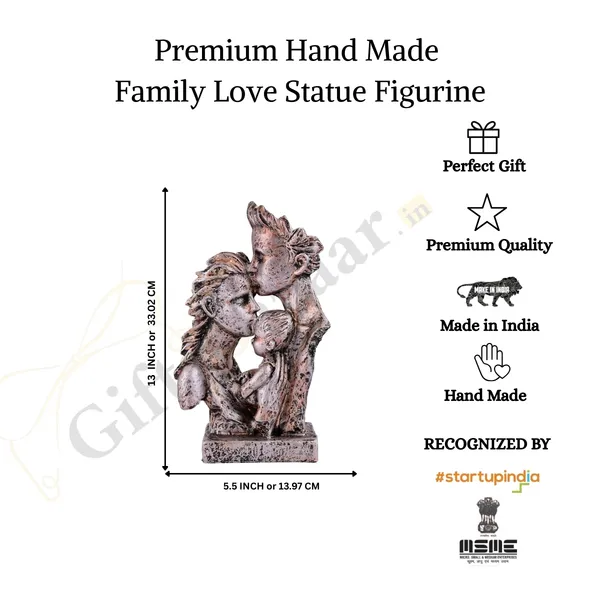 Mother_and_Father_with_Child_Love_Showpiece_of_Metallic_Rose_Gold_Color_|_Royal_Decor_for_Home