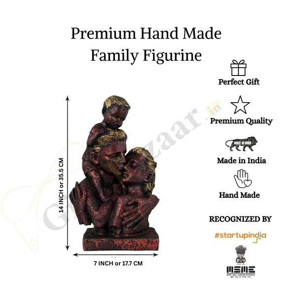 Polyresin_Loving_Symbol_Family_Mother_Father_Child_Showpiece_|_For_Home_Decoration