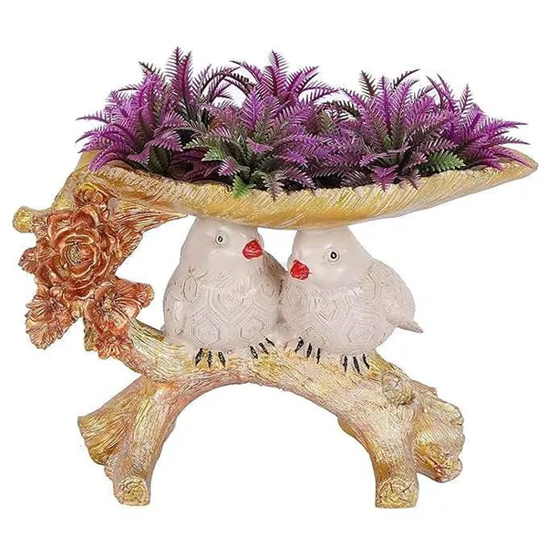 Handcrafted_Birds_Couple_on_Tree_Showpiece_of_White_Color_|_Antique_Item_for_Home_Decor