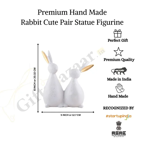 Rabbit_Cute_Statue_of_White_Color_of_Set_of_2_|_Premium_for_Home_Decor